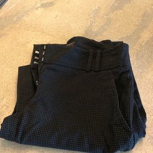 The Limited black pattern dress pants